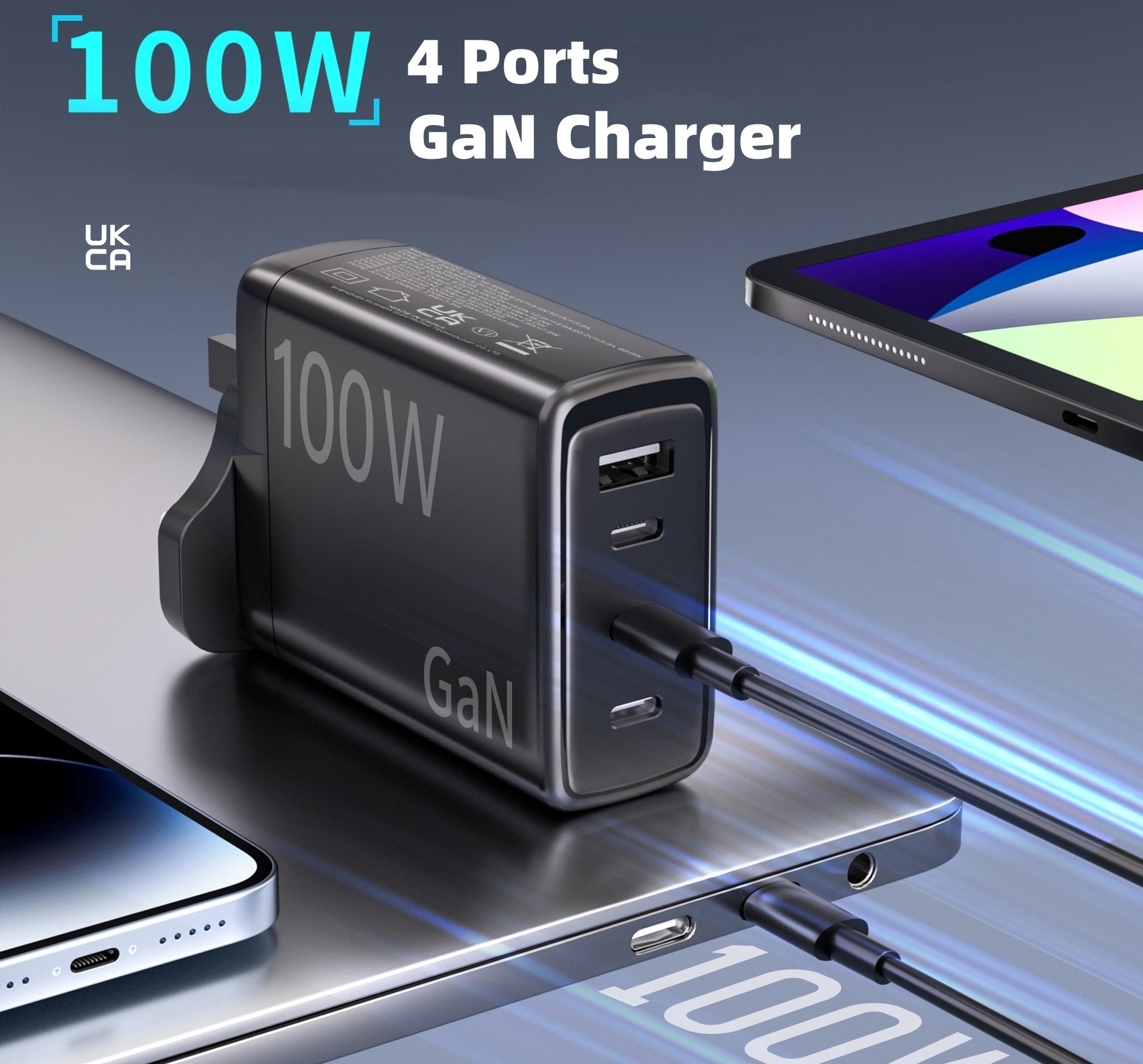100W GaN Fast Charger
